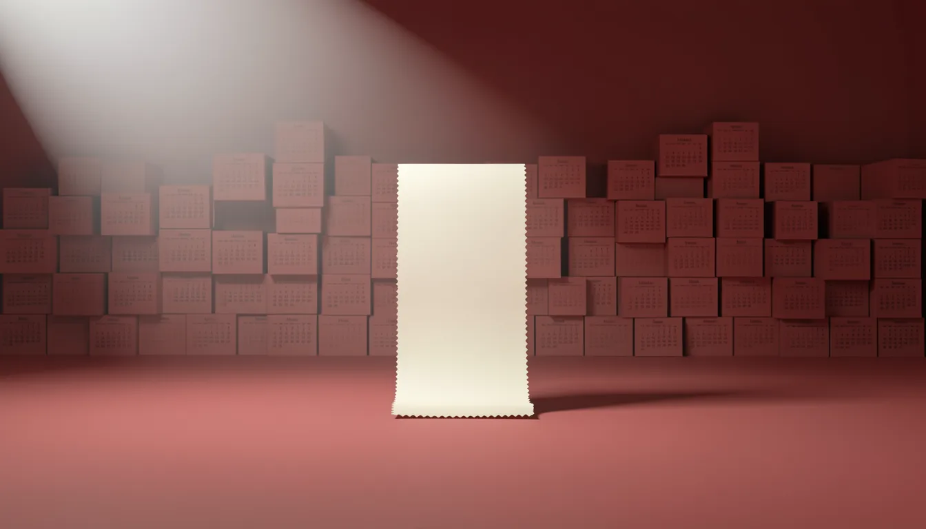 Illustration: Cut your team's calendar: price every standing invite and cancel the 103 hours