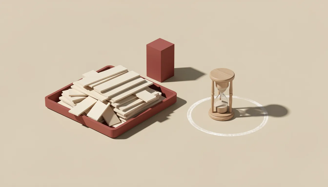 Illustration: No-Ping Focus Blocks Cut a Full Calendar